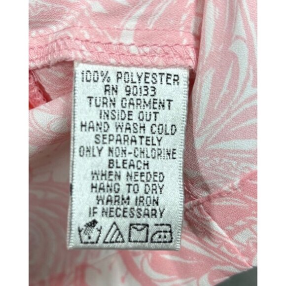 Bob Mackie Cardigan Jacket Kimono 2X Wearable Art Pink Paisley Open Front - Picture 5 of 6